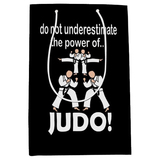 Judo Martial Arts Self Defense Taekwondo Judo Mittlere Geschenktüte (Vorderseite)