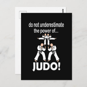 Judo Martial Arts Self Defense Taekwondo Judo Postkarte