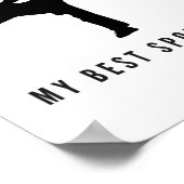 Judo mein bester Sport aller Zeiten Poster (Ecke)