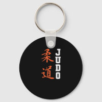 Judo mit chinesischen Tzeichen schrif
