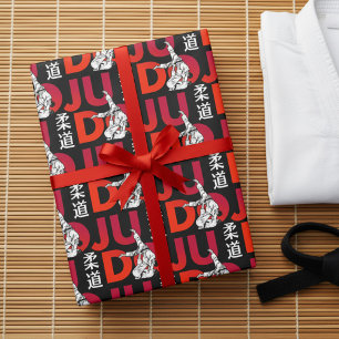 Judo-Muster - Kraftvoll und Dynamisch Geschenkpapier