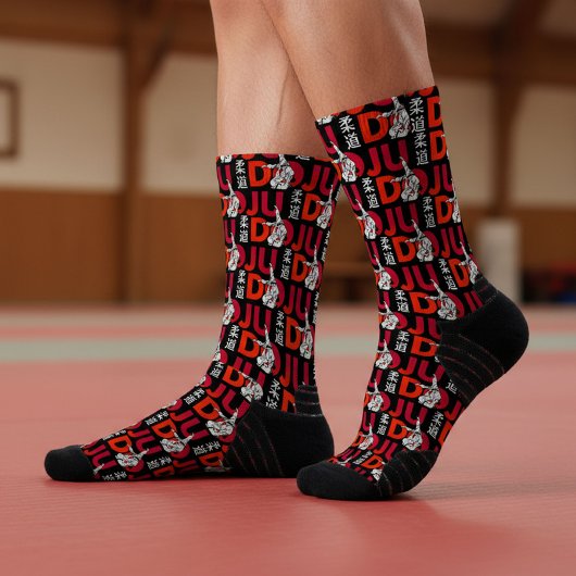 Judo-Muster - Kraftvoll und Dynamisch Socken