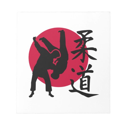 Judo Notizblock (Vorderseite)