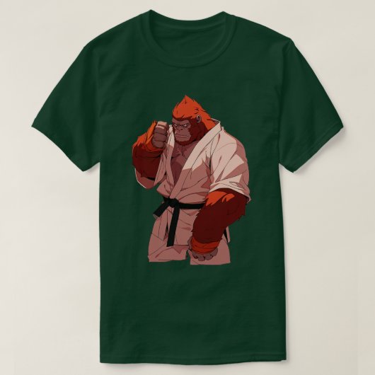 Judo Orangutan 2 T-Shirt (Design vorne)