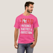Judo Patience Practice Karate Sport Judoka Kämpfer T-Shirt (Vorne ganz)