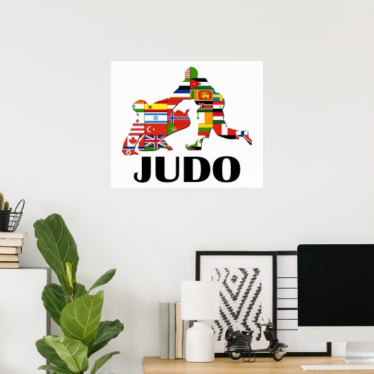 Judo Poster (Heimbüro)