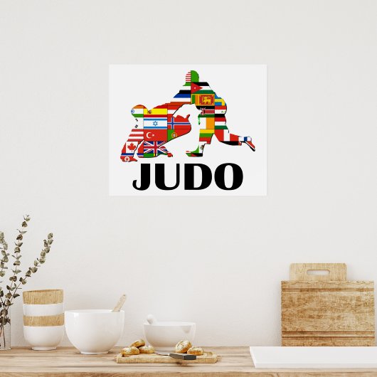 Judo Poster (Küche)