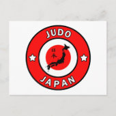 Judo Postkarte (Vorderseite)