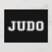 Judo Postkarte (Vorderseite)
