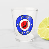 Judo Schnapsglas (Vorderseite)