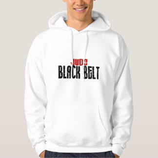 Judo-schwarzer Gürtel Hoodie