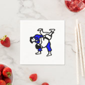 Judo Serviette (Beispiel)