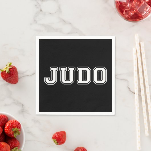Judo Serviette (Beispiel)