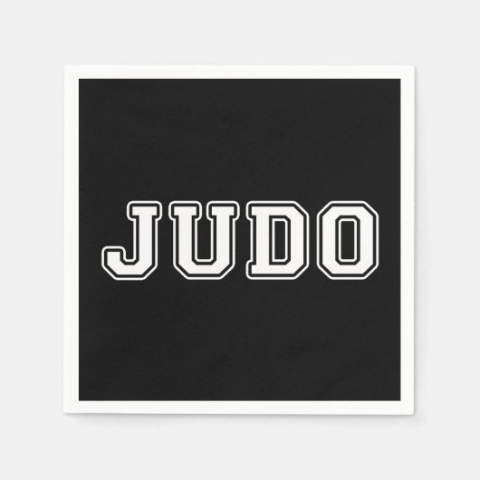 Judo Serviette (Vorderseite)
