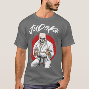 Judo-Skelett - japanischer Judoka für Kampfsportar T-Shirt
