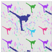 Judo Stoff (Nahaufnahme)