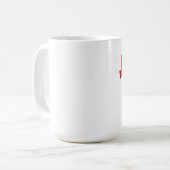 Judo-Tassendrosselklappe heraus Kaffeetasse (Vorderseite Links)