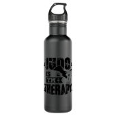 Judo Therapy Edelstahlflasche (Vorderseite)