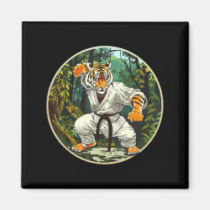 Judo Tiger Forest Taekwondo Kickboxen Judo Magnet