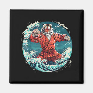 Judo Tiger Wellen Judo Taekwondo Kickboxen Martial Magnet