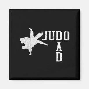 Judo-Vater Judoist Jacke Wrestling Martial Arts Magnet