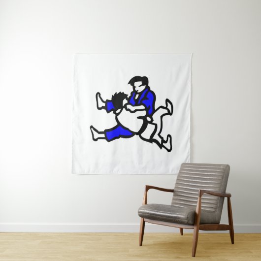 Judo Wandteppich (Beispiel (Horizontal))