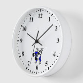 Judo Wanduhr (Winkel)