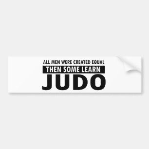 Judoentwürfe Autoaufkleber