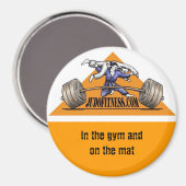 JudoFitness-Magnet Magnet (Vorderseite/Rückseite)