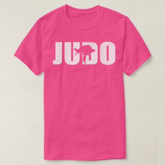 Judoka-Silhouette: Judoka-Ausbildung T-Shirt (Design vorne)