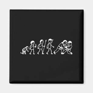 Judoka Taekwondo Karate Aikido Ju-Jutsu Evolution Magnet
