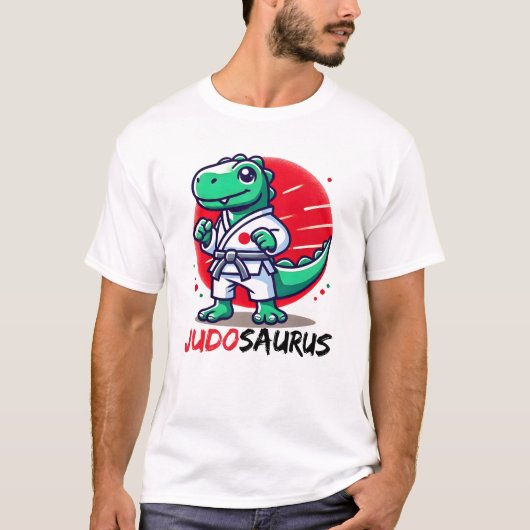 Judosaurus Dinosaur T-Shirt (Vorderseite)
