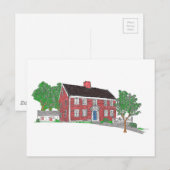 Judson House Postkarte (Vorne/Hinten)