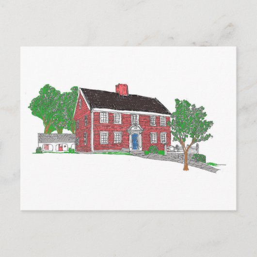 Judson House Postkarte (Vorderseite)