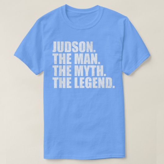 JudsonJudson Name Judson Vorname T-Shirt (Design vorne)