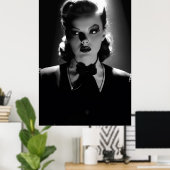 Judy Garland Noir Style Poster (Heimbüro)