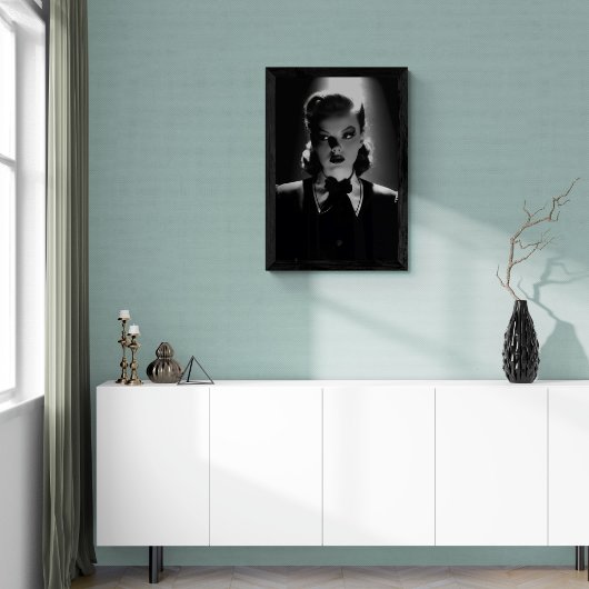 Judy Garland Noir Style Poster