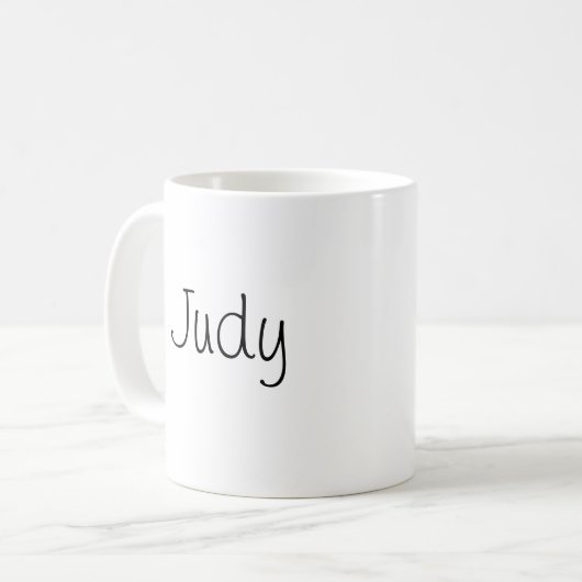 Judy, Judy Kaffeetasse (Vorderseite Links)