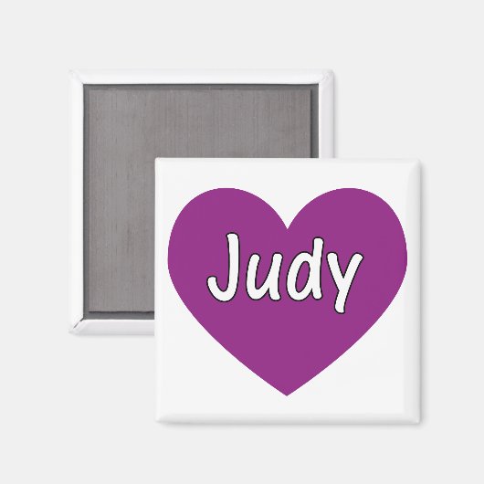 Judy Magnet (Vorderseite/Rückseite)