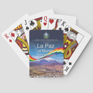 Juego de cartas La Paz al mundo Spielkarten