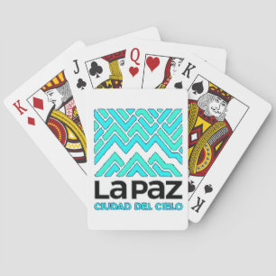 Juego de cartas La Paz ciudad del cielo Spielkarten