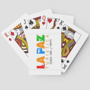 Juego de cartas La Paz turistica Spielkarten