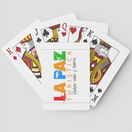 Juego de cartas La Paz turistica Spielkarten (Rückseite)
