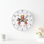 Juering Pyramid Große Wanduhr (Zuhause)