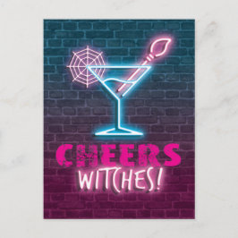 Juers Hexen! Funny Halloween Postcard Postkarte