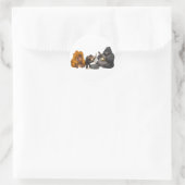 Jug Band der Affen Stickers (Tasche)