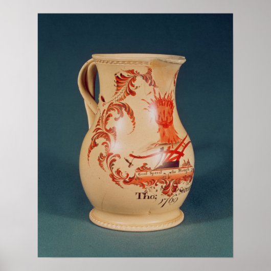 Jug, Leeds, c.1770 Poster (Vorne)
