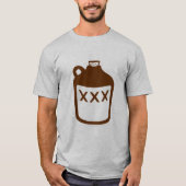 Jug Moonshine - Braun T-Shirt (Vorderseite)