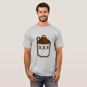 Jug Moonshine - Braun T-Shirt (Vorne ganz)