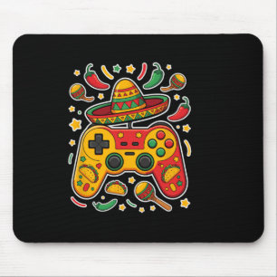 Jugend Cinco De Mayo Gamer-Shirt Mousepad